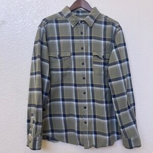 Men's Mossimo Green and Blue Flannel Size XXL
